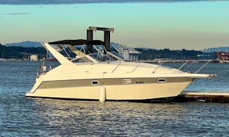 29' Large Power Cruiser With Full Cabin/showers/bathroom, and Camper Top. Top-of-the-line Sound System For Parties On The Water.