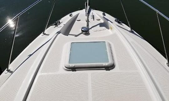 ☀️ 28 pés SeaRay Sundancer MotorYacht Cruising Emerald Bay, ☀️ Solicite o especial de junho ☀️