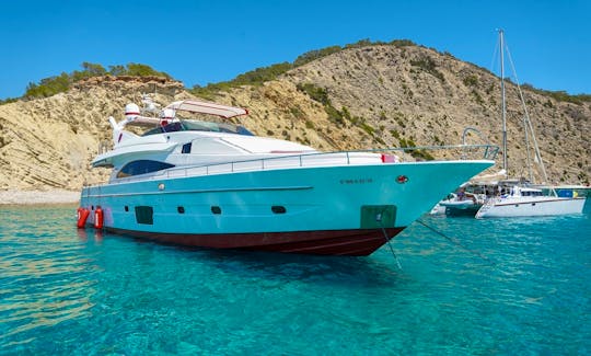 83ft M/Y GEMINIS Astondoa Power Mega Yacht  Rental in Eivissa, Illes Balears
