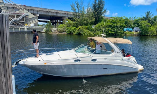 Sea Ray Sundancer Yacht seats up to 10 people in Miami