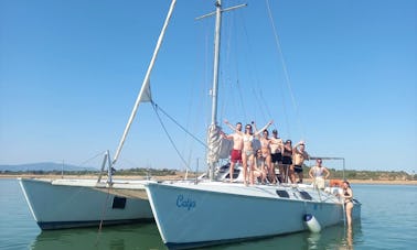 Fountaine Louisiane Cruising Catamaran Rental in Ferragudo, Faro