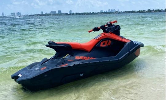 2022 SeaDoo Spark Trixx Jet Ski with speaker for Rent in Miami, Florida