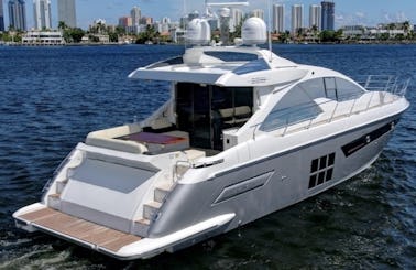 55' Azimut Sport Yacht for charter in North Miami