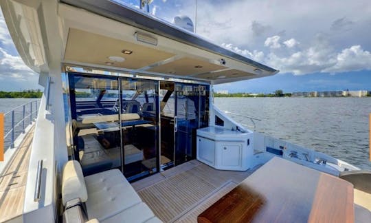 55' Azimut Sport Yacht for charter in North Miami