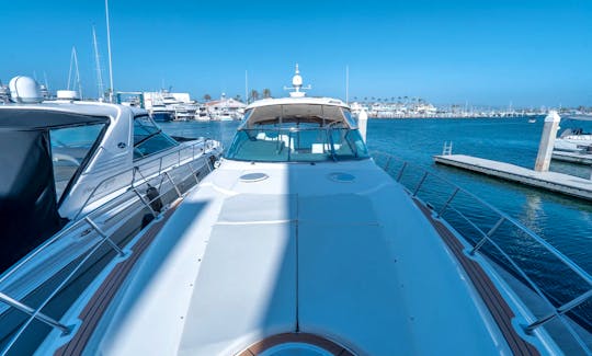54-Foot Cruiser Yacht Express (Up to 6 Guests) in Newport Beach, California