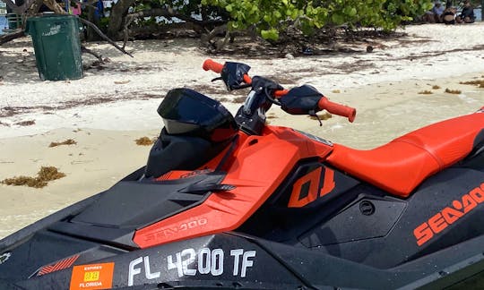 2022 SeaDoo Spark Jet Ski with speak for Rent in Key biscayne Miami