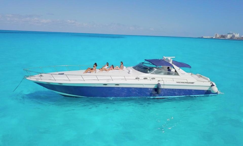 Great Party Boat! Sea ray 64ft up to 25 guests in CANCUN free