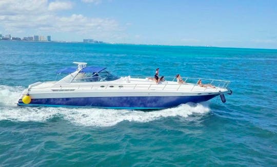 Great Party Boat! Sea ray 64ft up to 25 guests in CANCUN free jetski on 6hrs