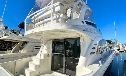 Luxurious 52ft Sea Ray yacht in San Diego Bay, up to 12 people!