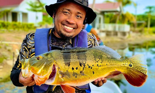 Perak Wild Peacock Bass Fishing Trip In Malaysia