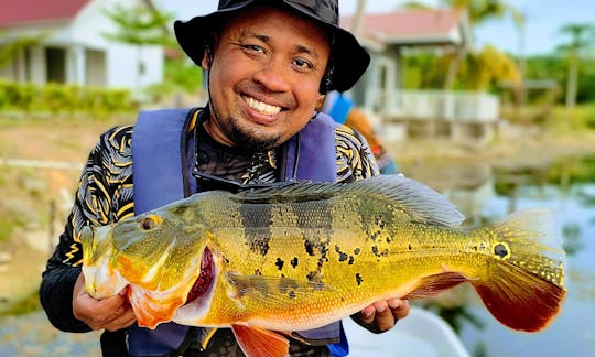 Perak Wild Peacock Bass Fishing Trip In Malaysia