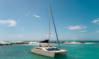 PDQ Catamaran 37’ from Tulum with all inclusive.