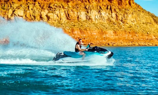 2 Hour Supercharged Sea Doo GTX 130hp Jetski available at Quail Creek Reservoir in Hurricane