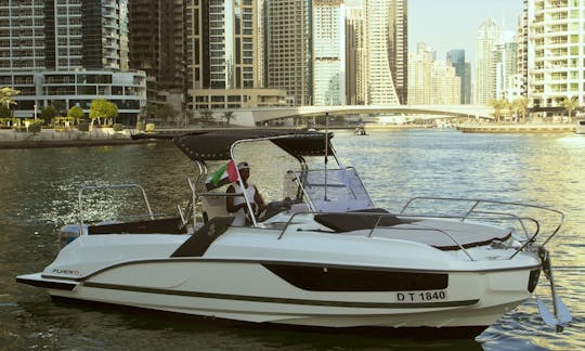 Explore Dubai Aboard This Motor Yacht Perfect For Family Cruising