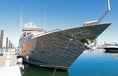 103’ Trilogy Power Mega Yacht Harbor and Islands Charter