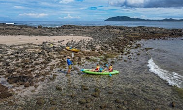 Explore the reefs and beach area of Tamarindo, Costa Rica on a Kayak Tour