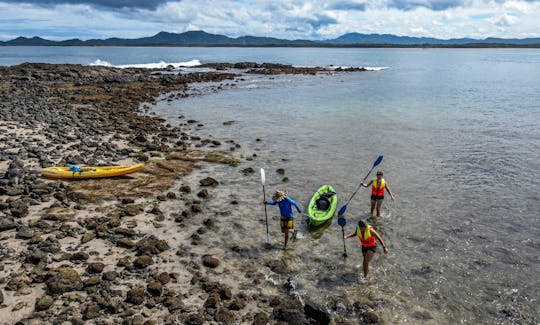 Explore the reefs and beach area of Tamarindo, Costa Rica on a Kayak Tour