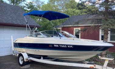 17ft Bayliner Capri Bowrider for rent .  $99 weekends!  $59 weekdays!