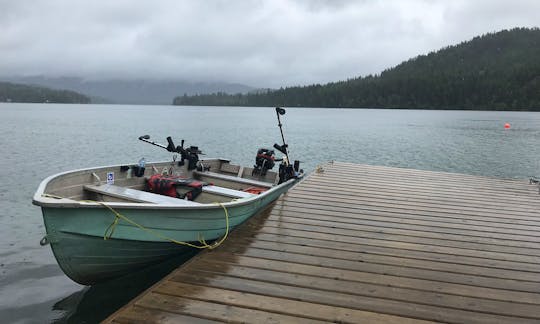 14ft Small Fishing Boat for rent - 9.9 Mercury - Basic Gear Included - Gas Included