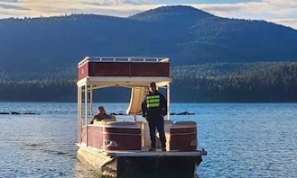 Double Decker Pontoon With Slide Rental in Libby, Montana