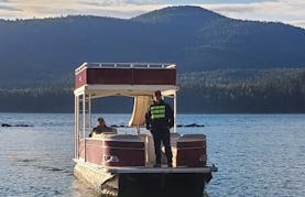 Double Decker Pontoon With Slide Rental in Libby, Montana