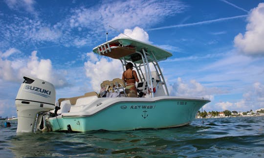 Key West 22ft Center Console with Suzuki Outboard for rent in Miami Beach