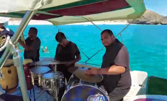 Band performing on boat 2