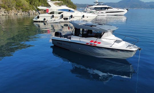 Location de yacht à moteur Sting 730 Fast Track (2022) à Muğla, Turquie