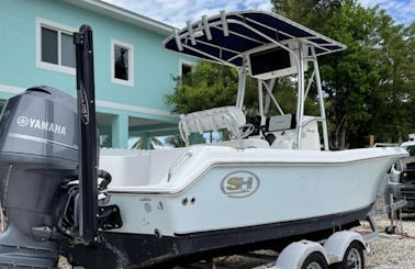 21ft Sea Hunt 207 Triton Center Console for rent in Islamorada Florida!