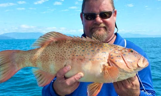 Fishing guide `Darryl` Coral Trout.
