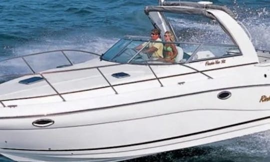 33ft Rinker Yacht Named Spectre - 13 passenger! - CRAZY LOUD STEREO, restroom