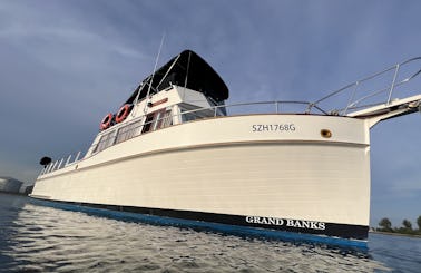 Grand Banks 42 Yacht Escapes in Singapore