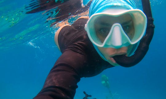 snorkeling is very liberating and for everyone!