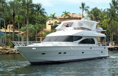 64' Horizon Sport Power Mega Yacht Rental in Fort Myers Beach, Florida