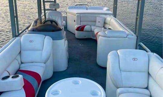 27ft Triton Double Decker Pontoon lilly pad included in Canyon Lake (2hour min) WORD Permit #R1277