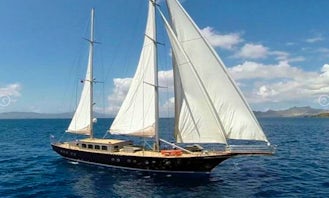 Charter the 127ft Classic Schooner in Croatia!
