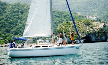 Location d'un voilier de 30 pieds à Puerto Vallarta, au Mexique