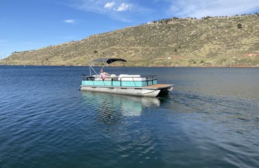 Large 24ft Pontoon for Horsetooth Reservoir! You Tow and Operate. 17 Person Capacity