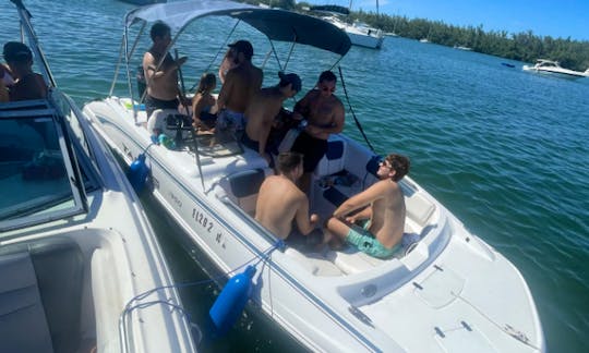 Deck Boat for 9 people available for Rental in Miami, Florida