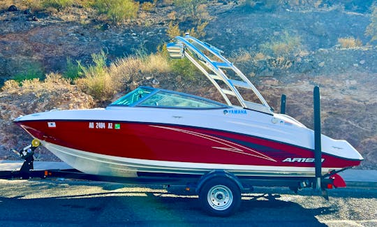 Yamaha AR 190 Powerboat Rental in Saguaro Lake - Half or Full Day