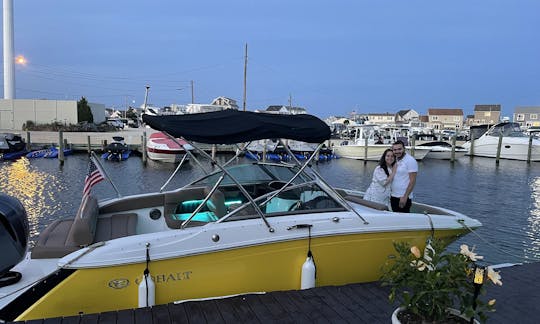 End of a sunset cruise!