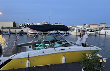2021 Cobalt 23SC, available for fun boat rides in the bay! Like new boat.  