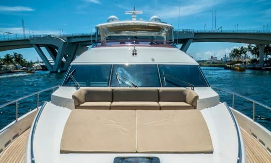 Luxury Yacht in Miami Beach