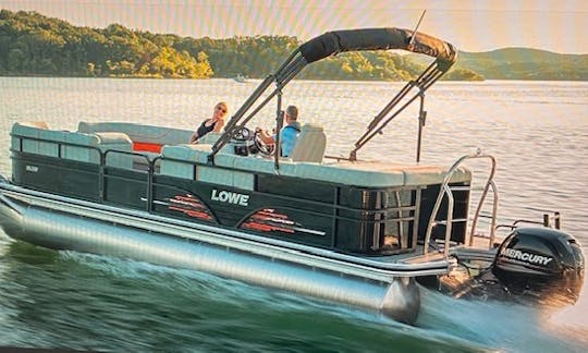 New Tri-toon 250hp for 9 people/Family fun