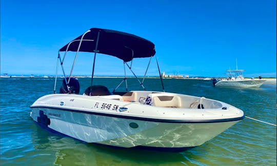 Bayliner E16 Deck Boat for rent in Port Orange, Florida