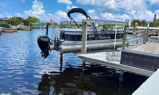 Lowe Tritoon SS230 for rent in Cape Coral/Fort Myers area