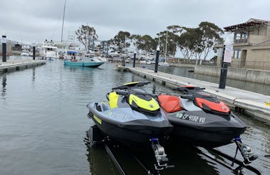 WEEKDAY SPECIAL 10% DISCOUNT: 1 or 2 Sea Doo GTi SE Jet Skis available for rent in Malibu CA