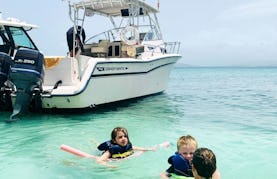 30ft Grady White Private Boat Charter/Trip for Icacos Cay or Palomino Island