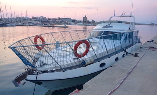 Piantoni 39 Evolution Motor Yacht Charter in Faliraki, Greece