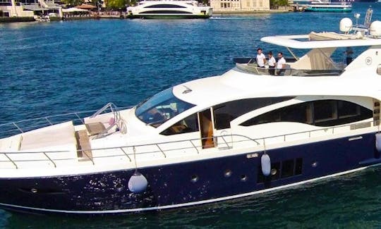 Luxury Mega Yacht Charter for 9 people in Muğla